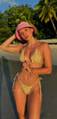 Chain Bikini - Yellow Flower
