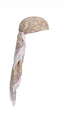 Multi-purpose scarf ornament peach