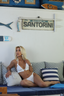 Cherry Bikini - White