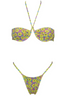 Santorini Bikini - Yellow Flower