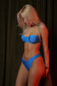 Retro Bikini - Blue