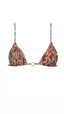 Chain ornament white bikini