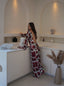 SCARLET WHITE LUX BEACH DRESS