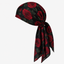 SCARLET BLACK ROSE SCARF